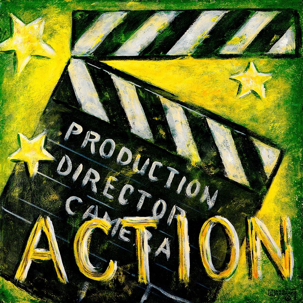 Action! art print by Janet Kruskamp for $57.95 CAD