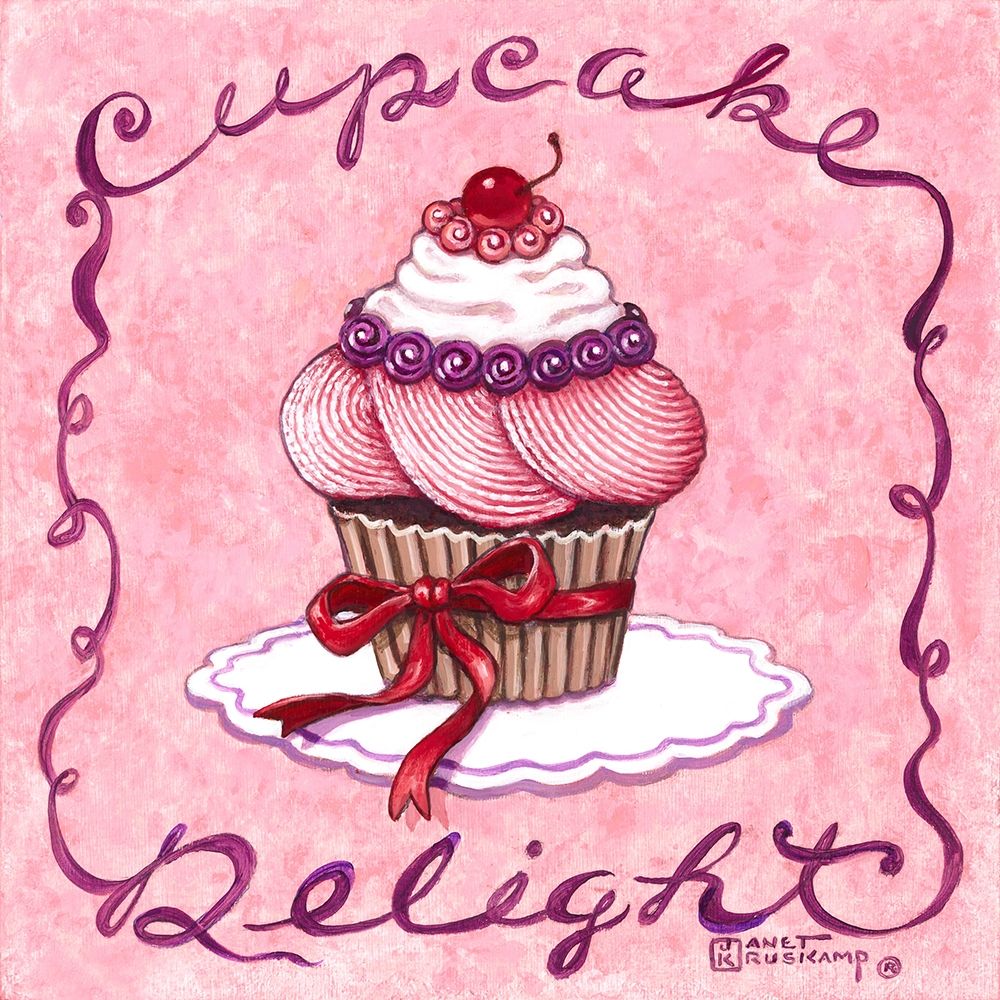 Cupcake Delight art print by Janet Kruskamp for $57.95 CAD