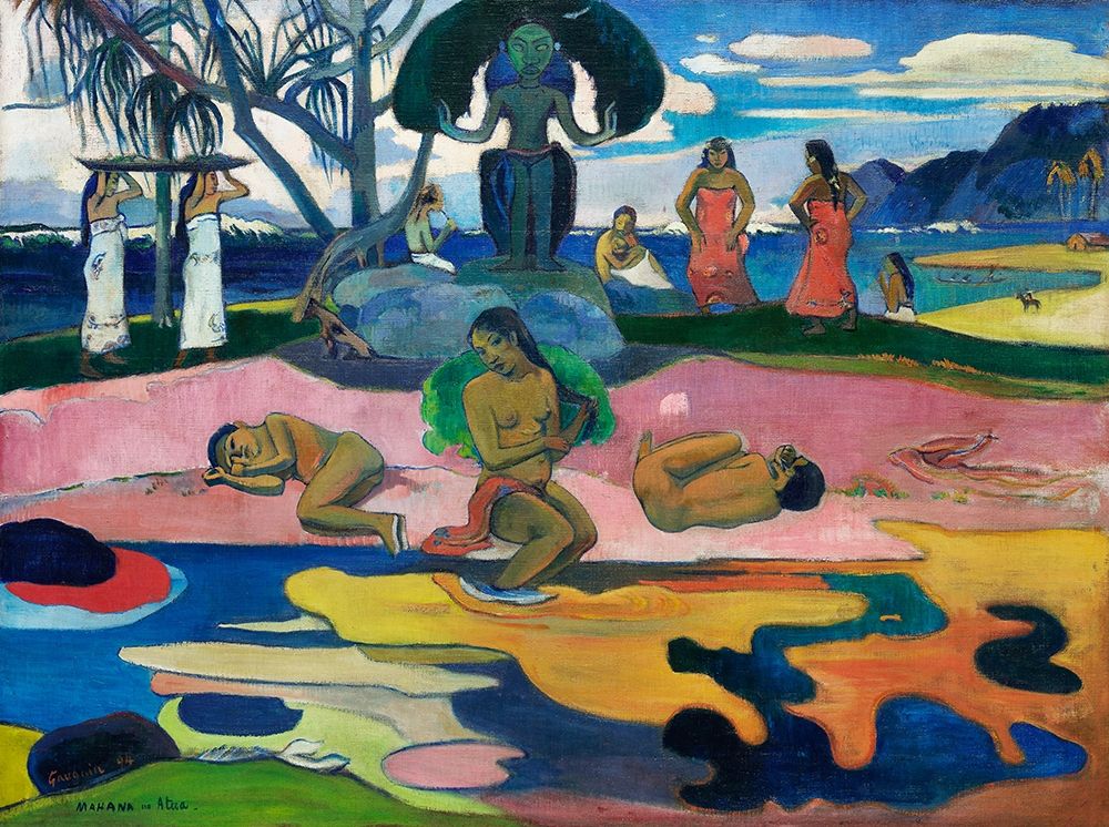 Day of the God art print by Paul Gauguin for $57.95 CAD