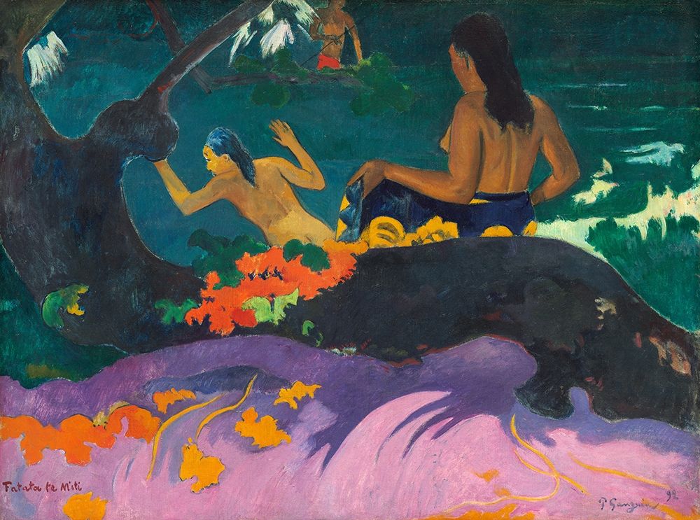 By the Sea art print by Paul Gauguin for $57.95 CAD