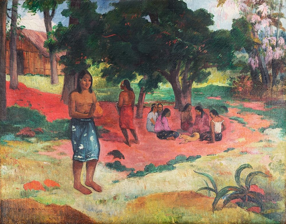 Whispered Words art print by Paul Gauguin for $57.95 CAD
