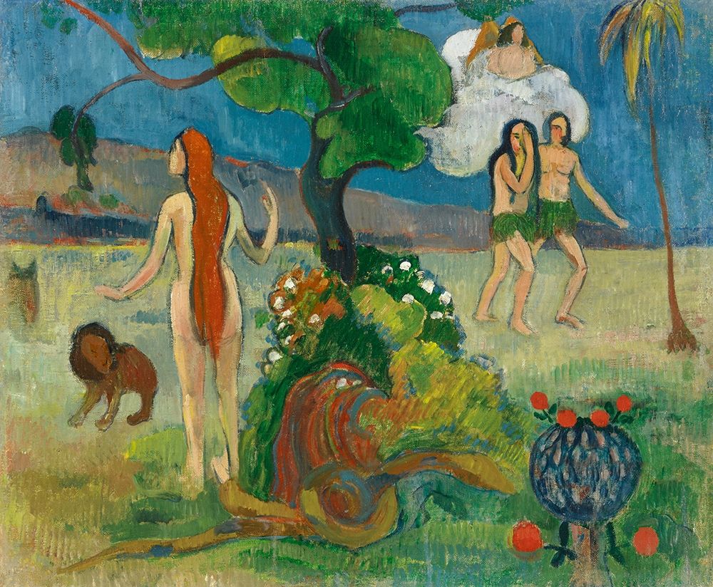 Paradise Lost art print by Paul Gauguin for $57.95 CAD