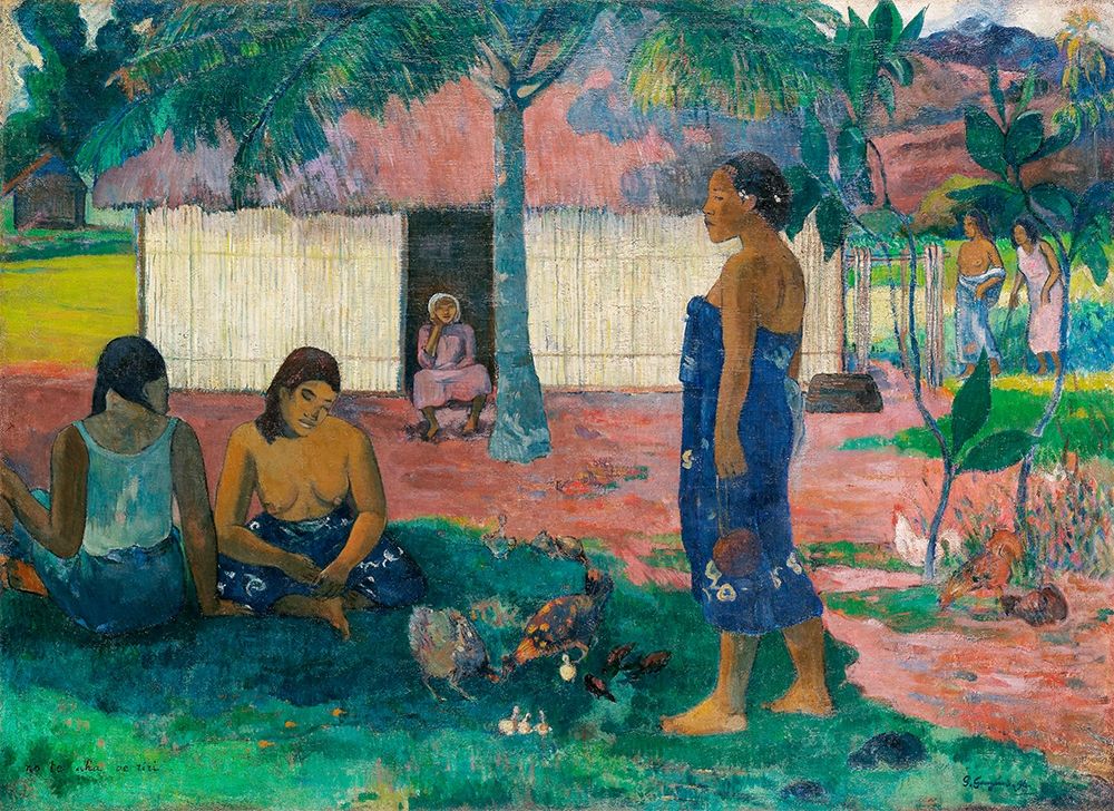 Why Are You Angry? art print by Paul Gauguin for $57.95 CAD