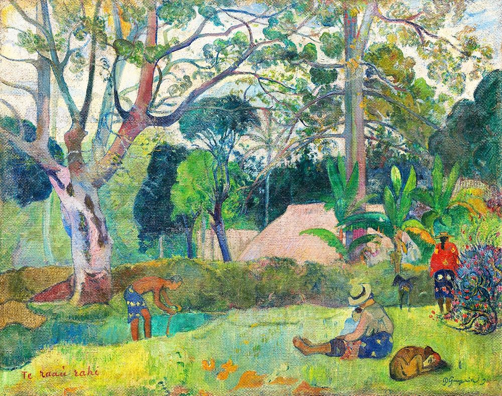 The Big Tree art print by Paul Gauguin for $57.95 CAD