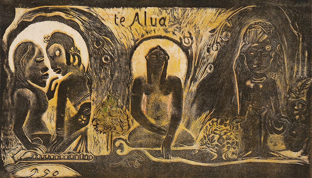The God (Te atua), from the Noa Noa Suite art print by Paul Gauguin for $57.95 CAD