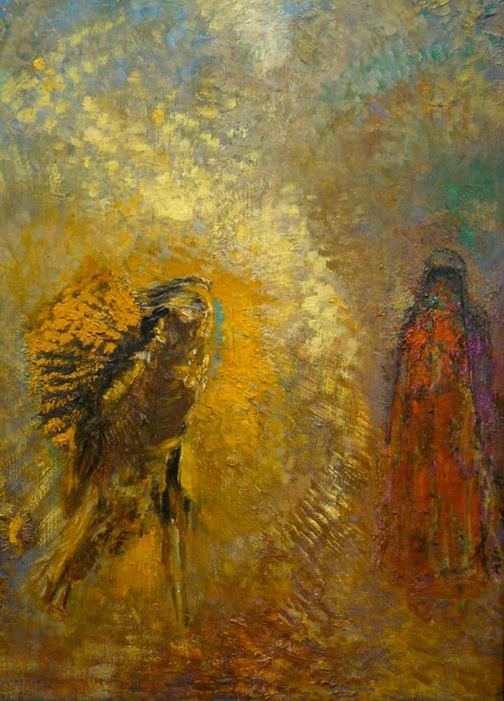 Apparition art print by Odilon Redon for $57.95 CAD