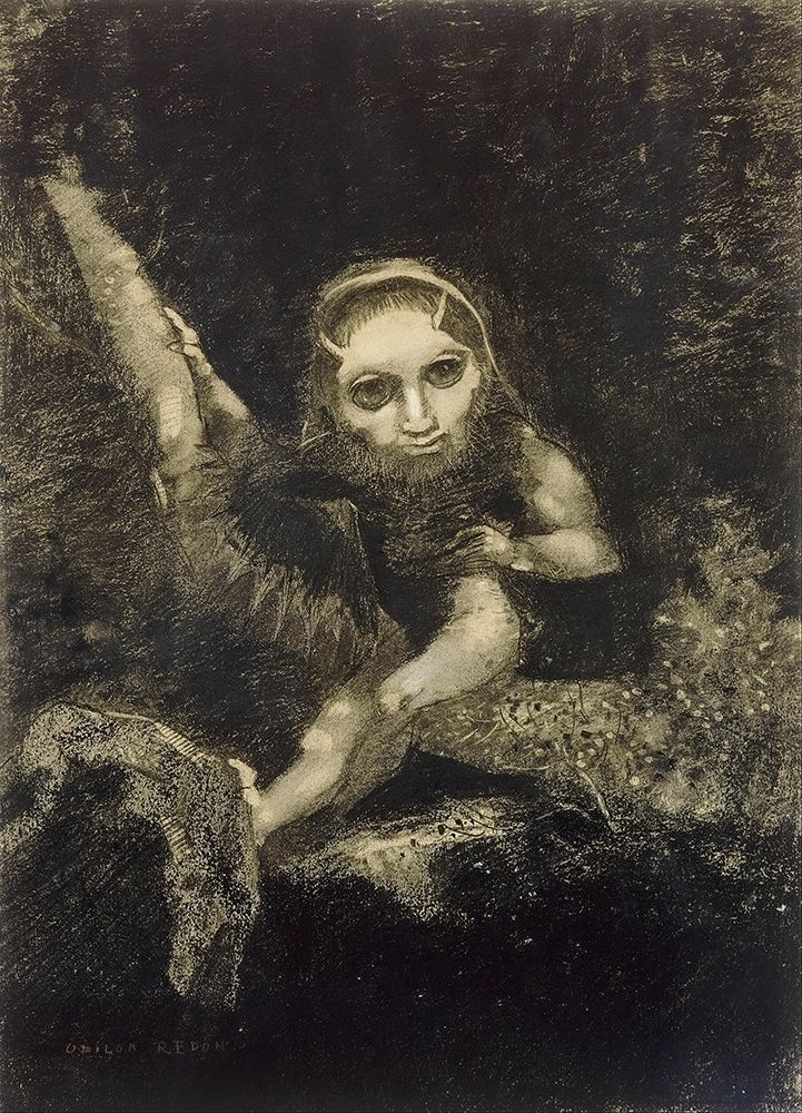 Caliban, 1881 art print by Odilon Redon for $57.95 CAD