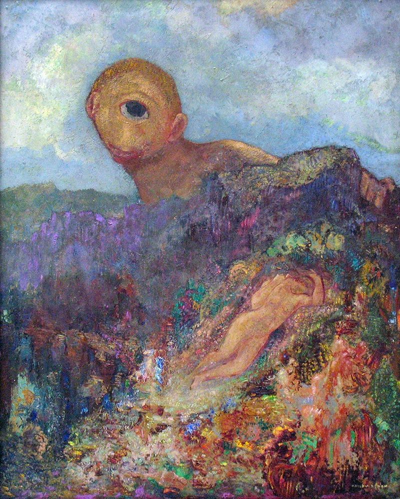 The Cyclops, 1914 art print by Odilon Redon for $57.95 CAD