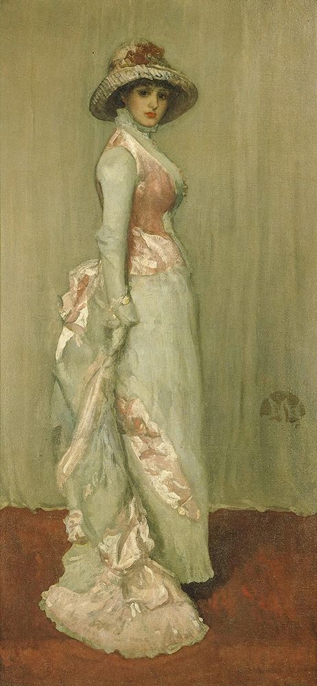 Nocturne in Pink and Gray, Portrait of Lady Meux art print by James McNeill Whistler for $57.95 CAD