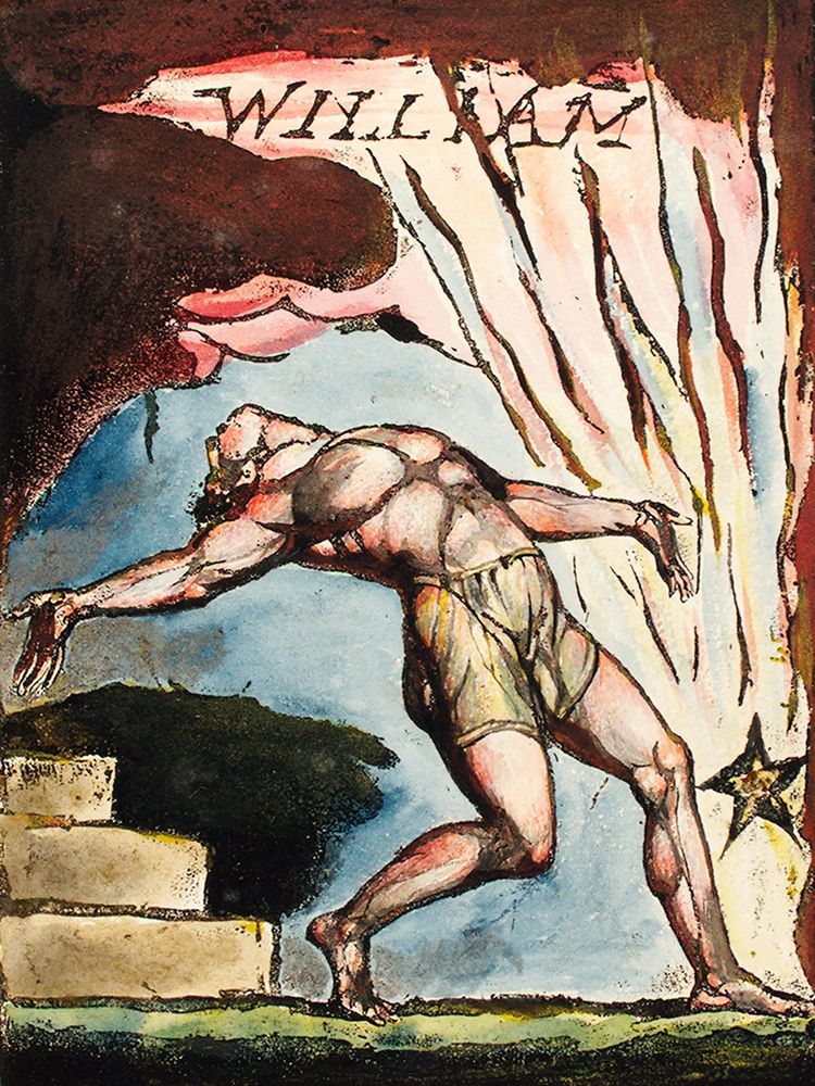 William illustration from Milton art print by William Blake for $57.95 CAD