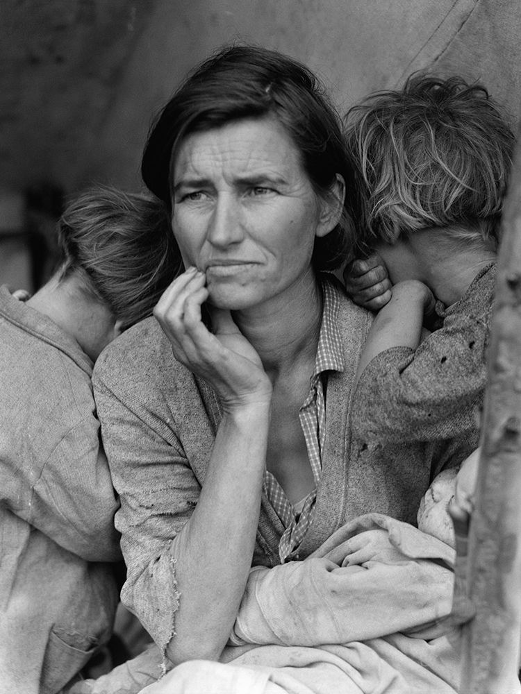 Migrant Mother art print by Dorothea Lange for $57.95 CAD