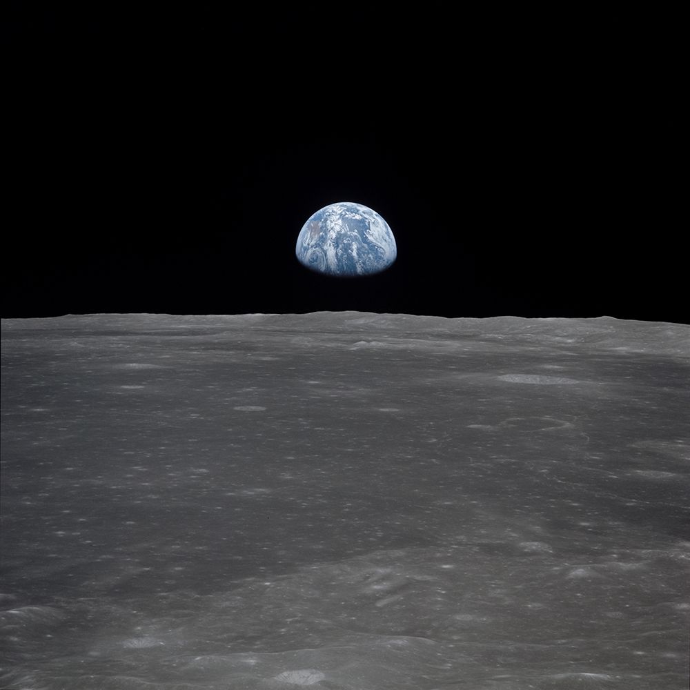 Earthrise art print by NASA for $57.95 CAD