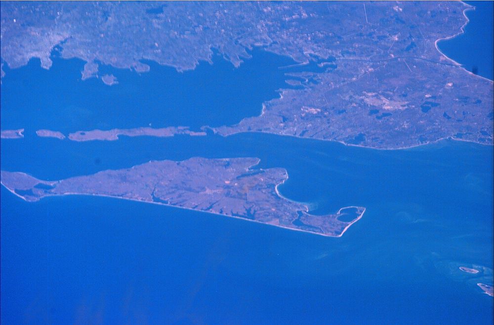 Marthas Vineyard and Cape Cod art print by NASA for $57.95 CAD