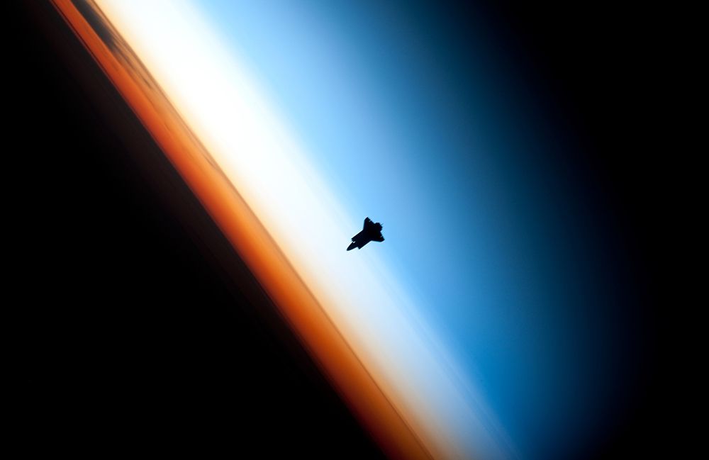 Space Shuttle Endeavour art print by NASA for $57.95 CAD