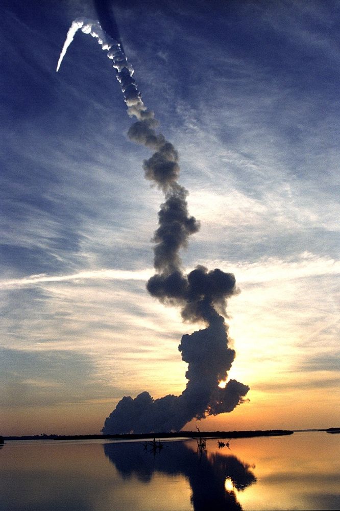 Discovery Launch 1999 art print by NASA for $57.95 CAD