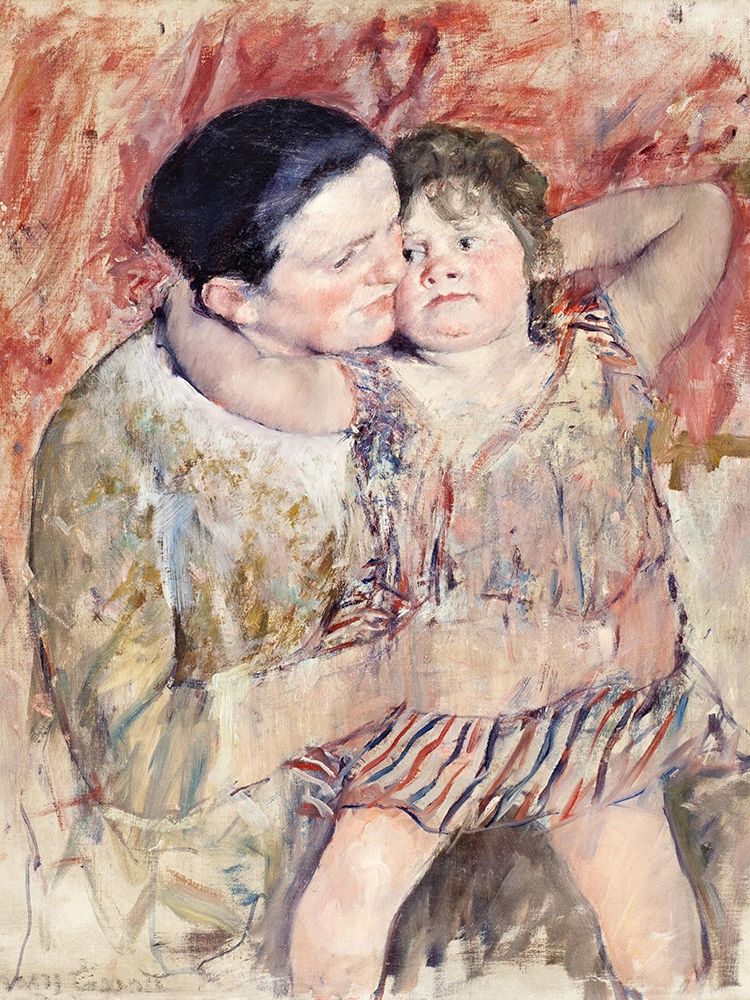 Woman and Child art print by Mary Cassatt for $57.95 CAD