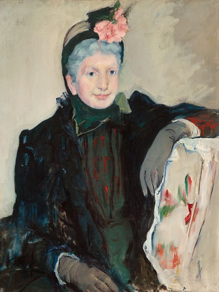 Portrait of an Elderly Lady art print by Mary Cassatt for $57.95 CAD
