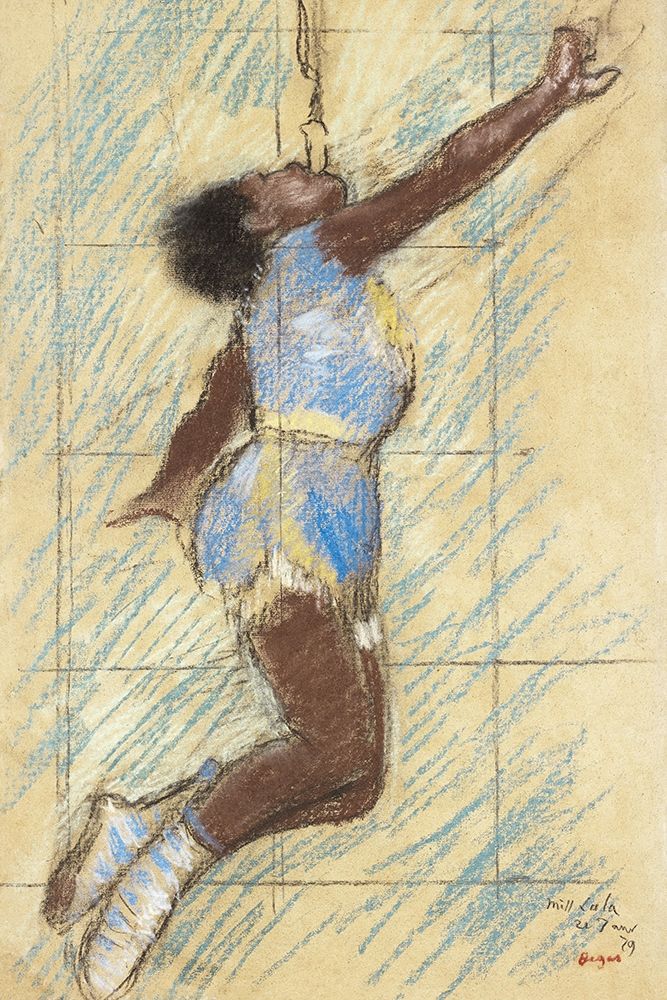 Miss Lala at the Fernando Circus art print by Edgar Degas for $57.95 CAD