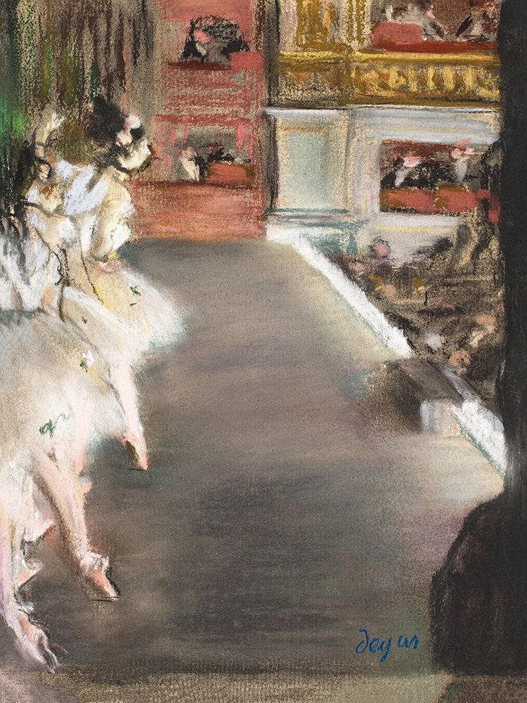 Dancers at the old Opera House art print by Edgar Degas for $57.95 CAD