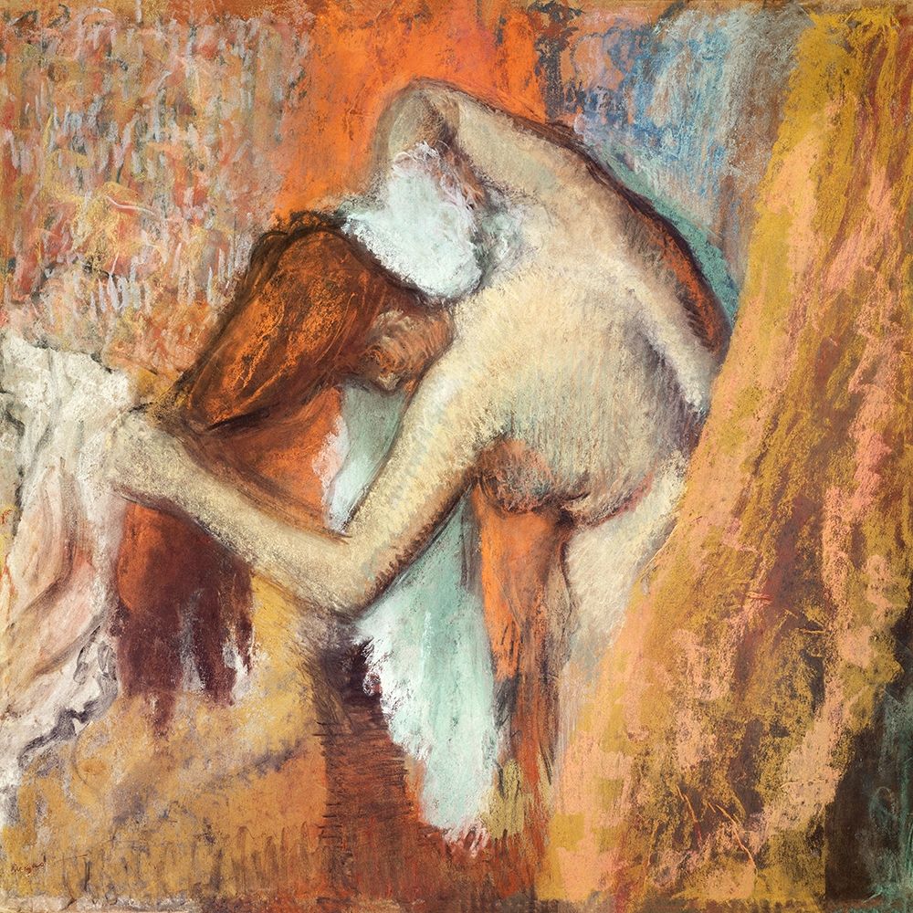 Woman at Her Toilette art print by Edgar Degas for $57.95 CAD
