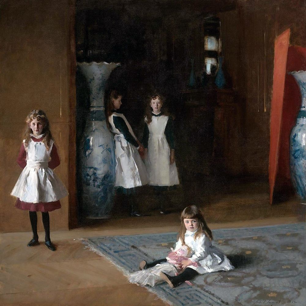 The Daughters of Edward Darley Boit art print by John Singer Sargent for $57.95 CAD