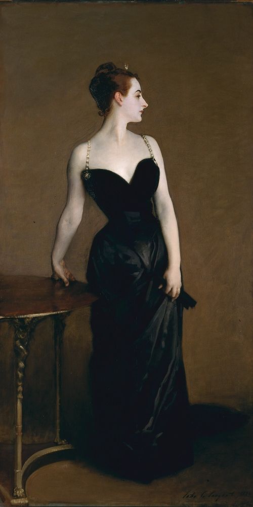 Portrait of Madame X1884 art print by John Singer Sargent for $57.95 CAD