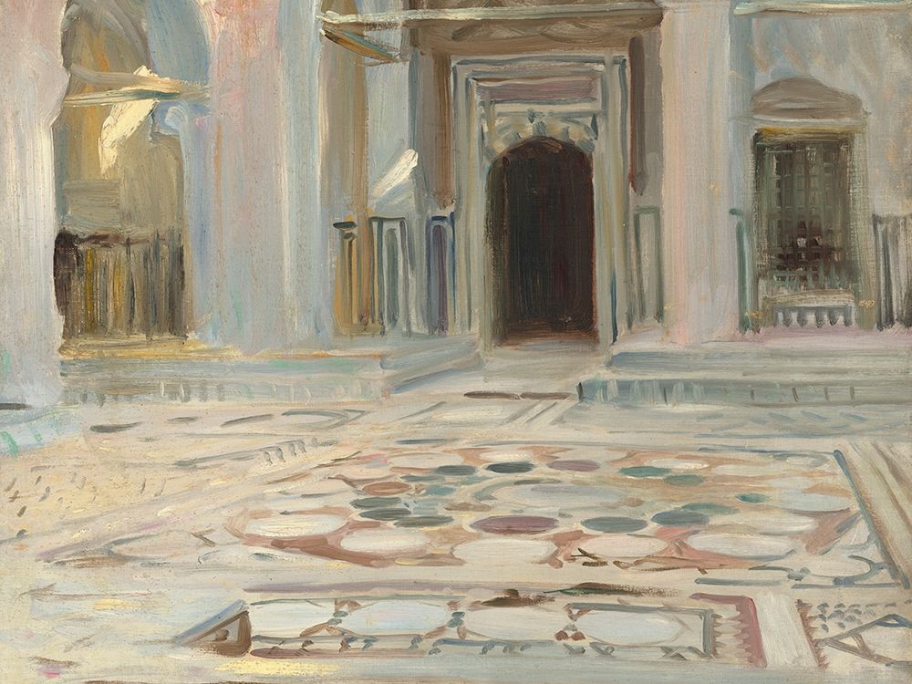 Pavement, Cairo art print by John Singer Sargent for $57.95 CAD