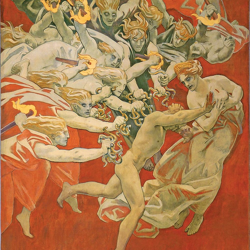 Orestes Pursued by the Furies, 1921 art print by John Singer Sargent for $57.95 CAD