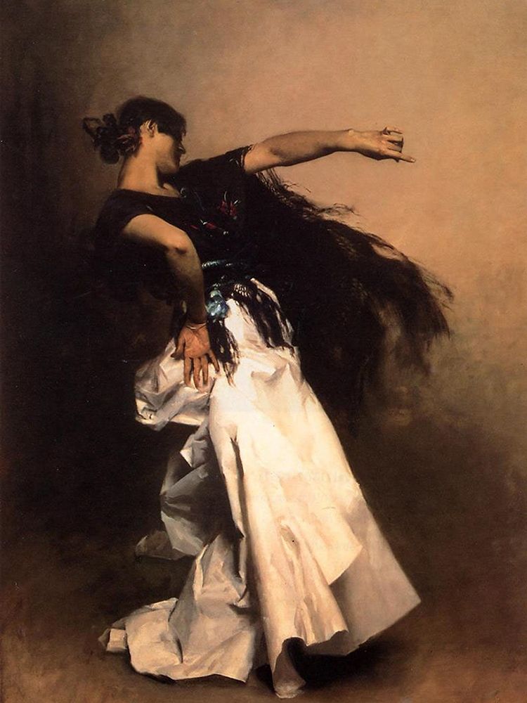 Spanish Dancer art print by John Singer Sargent for $57.95 CAD