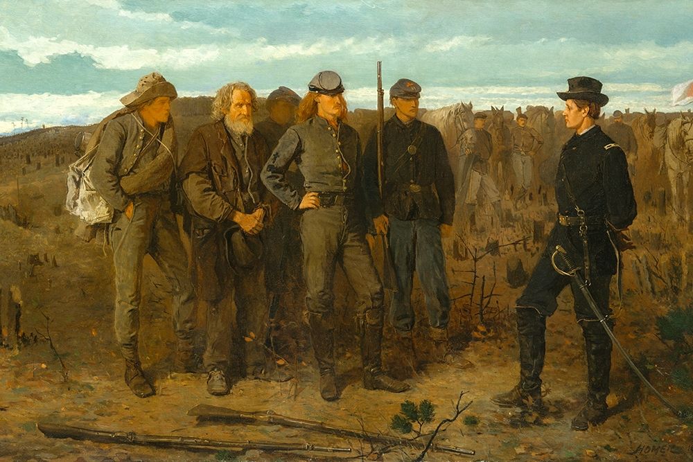 Prisoners from the Front art print by Winslow Homer for $57.95 CAD