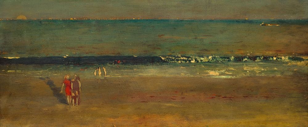 The Beach, Late Afternoon art print by Winslow Homer for $57.95 CAD
