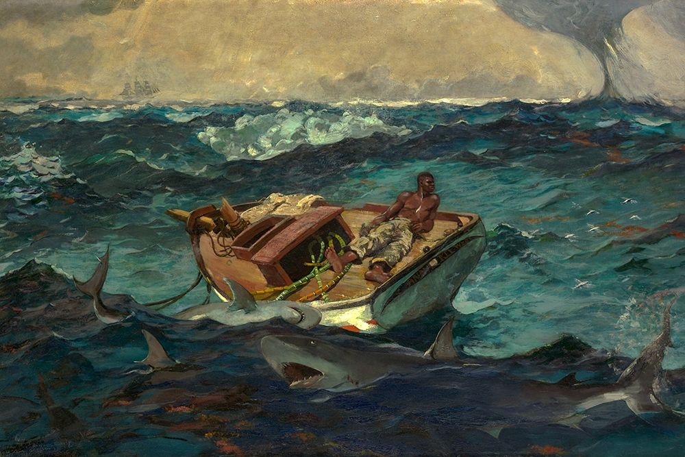 The Gulf Stream art print by Winslow Homer for $57.95 CAD