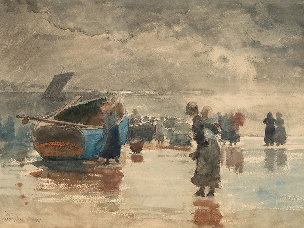 On the Sands art print by Winslow Homer for $57.95 CAD