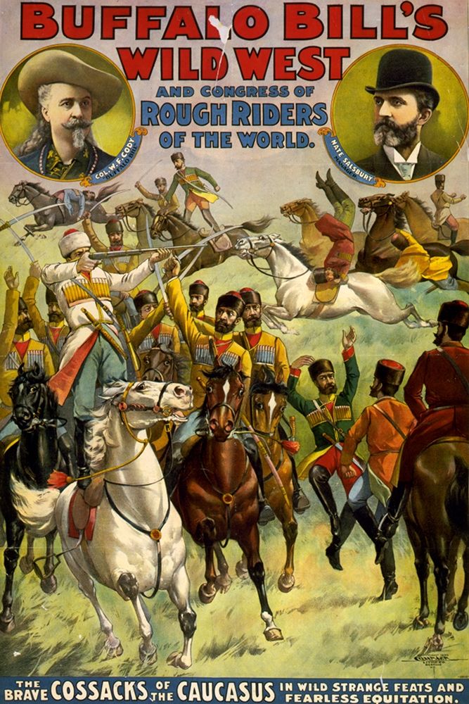 The Brave Cossacks art print by Buffalo Bills Wild West Show Poster for $57.95 CAD
