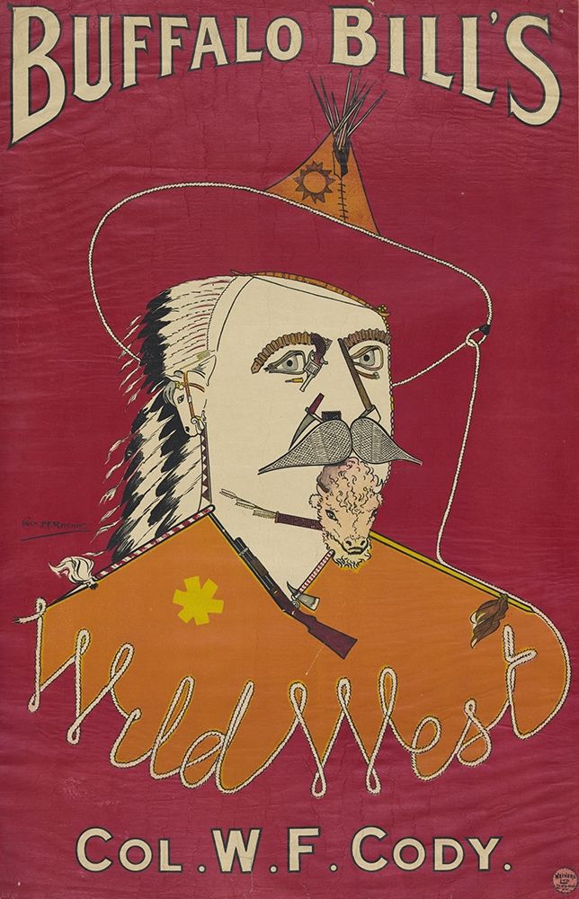 Buffalo Bills Wild West, Col. W.F. Cody art print by Alick P.F Ritchie for $57.95 CAD