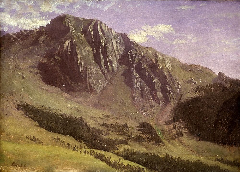 Mountains art print by Albert Bierstadt for $57.95 CAD