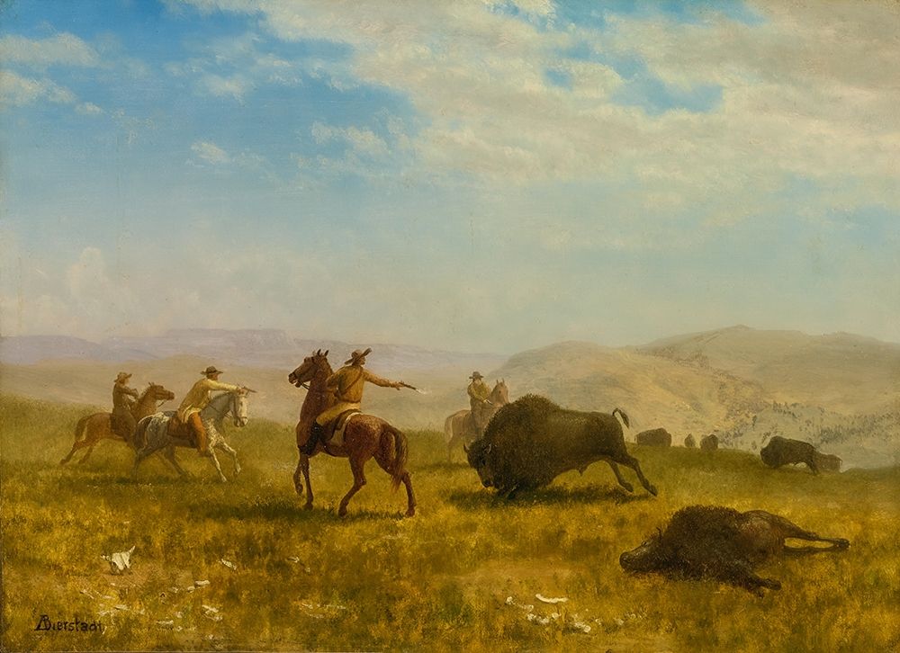 The Wild West art print by Albert Bierstadt for $57.95 CAD