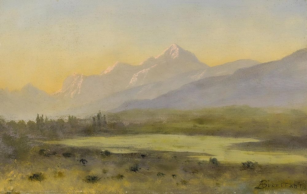 Owens Valley, California art print by Albert Bierstadt for $57.95 CAD