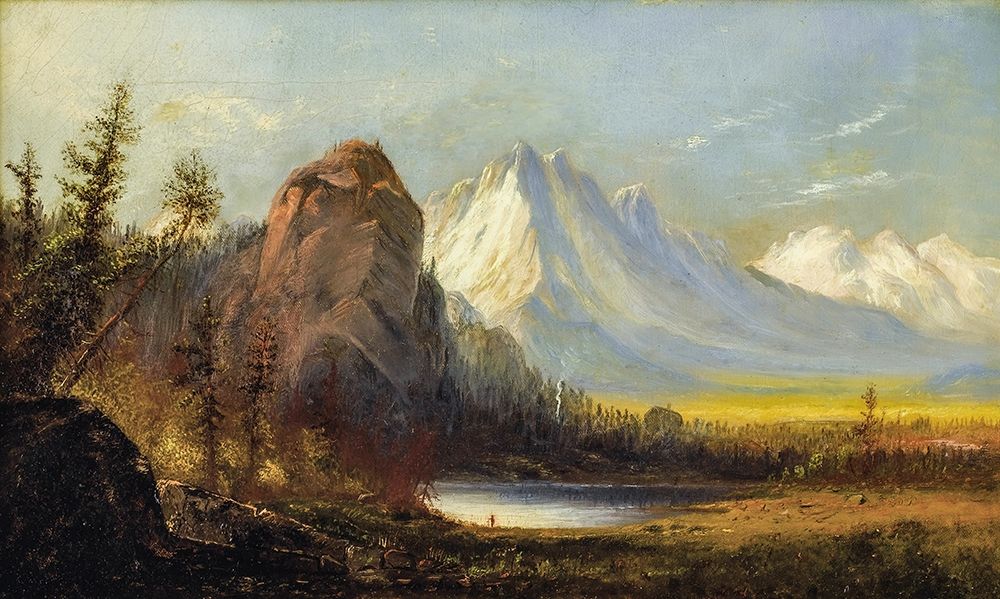 Cathedral Rock art print by Albert Bierstadt for $57.95 CAD