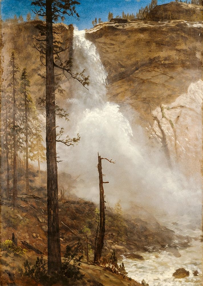 Falls of Yosemite art print by Albert Bierstadt for $57.95 CAD