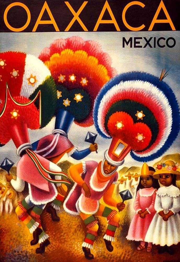 Oaxaca Mexico art print by Miguel Covarrubias for $57.95 CAD