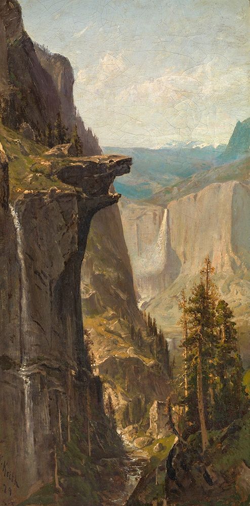 Yosemite Falls, from Glacier Point art print by William Keith for $57.95 CAD