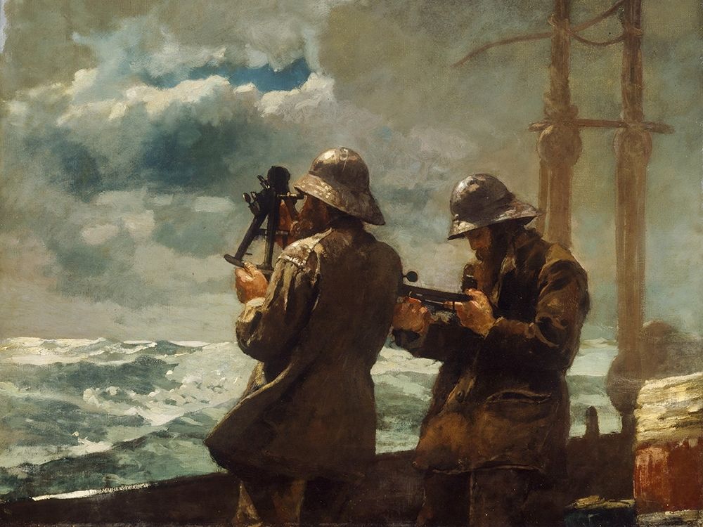 Eight Bells art print by Winslow Homer for $57.95 CAD