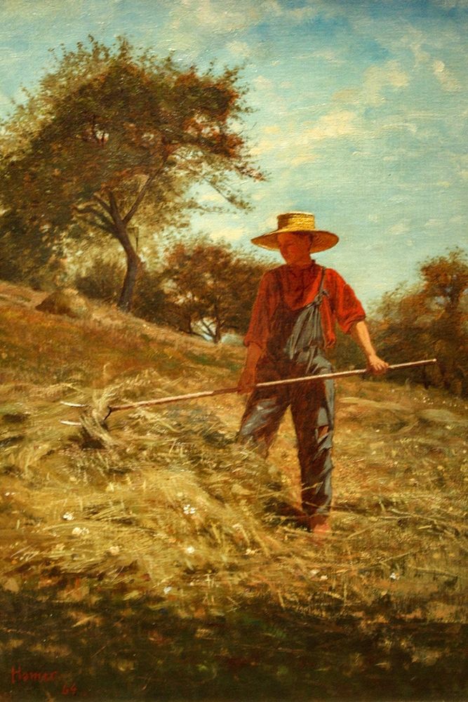 Haymaking art print by Winslow Homer for $57.95 CAD