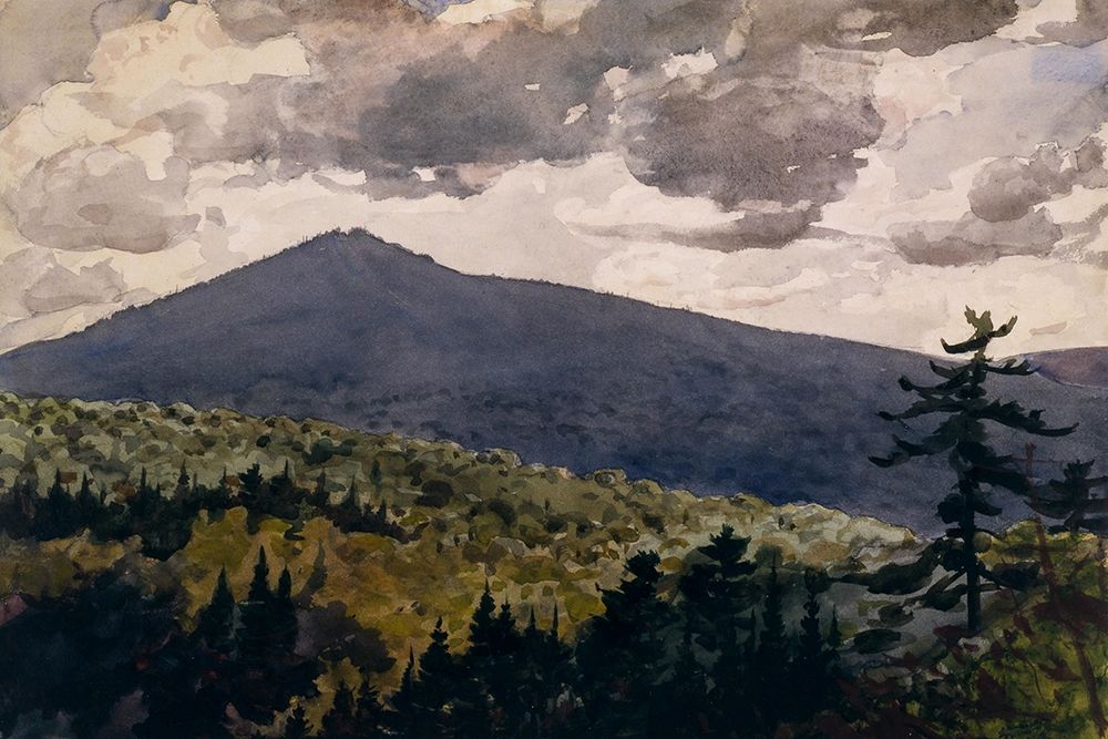 Burnt Mountain art print by Winslow Homer for $57.95 CAD