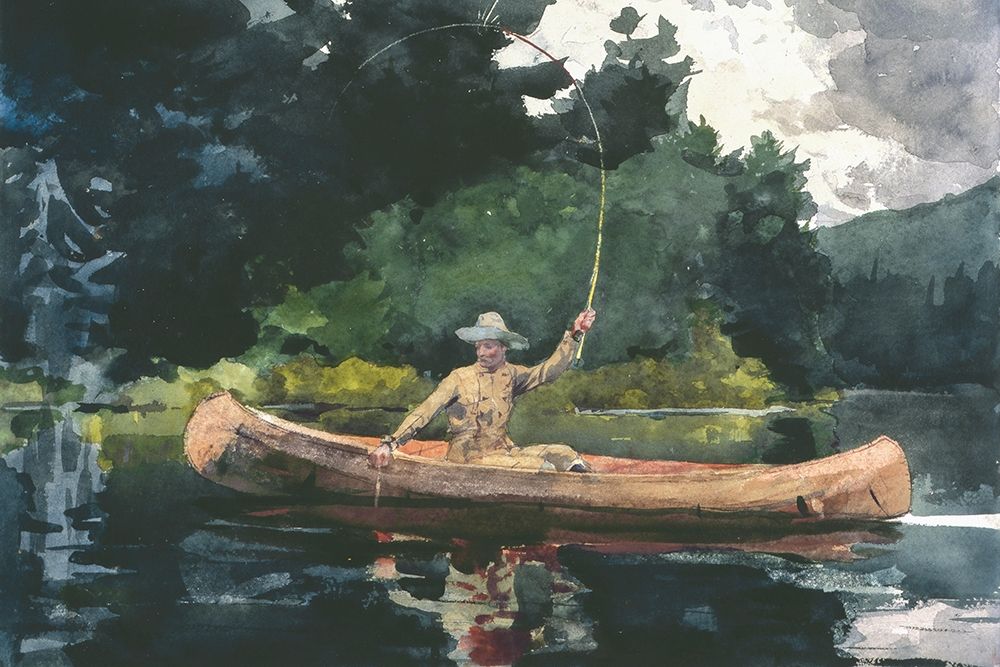 The North Woods art print by Winslow Homer for $57.95 CAD