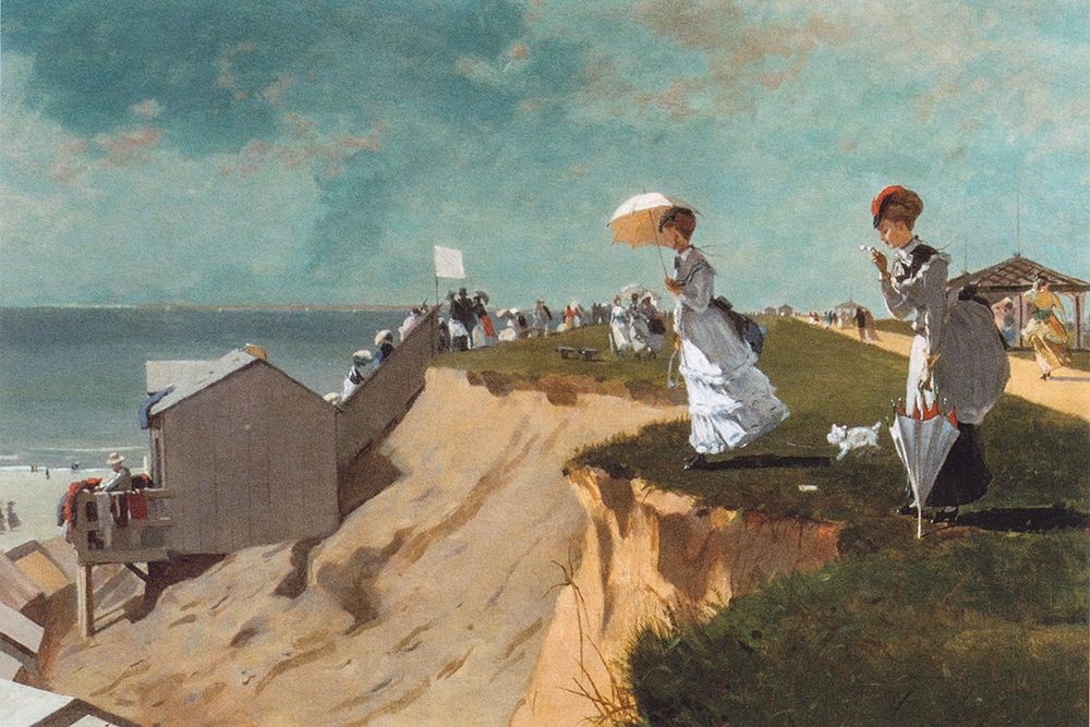 Long Branch, New Jersey art print by Winslow Homer for $57.95 CAD