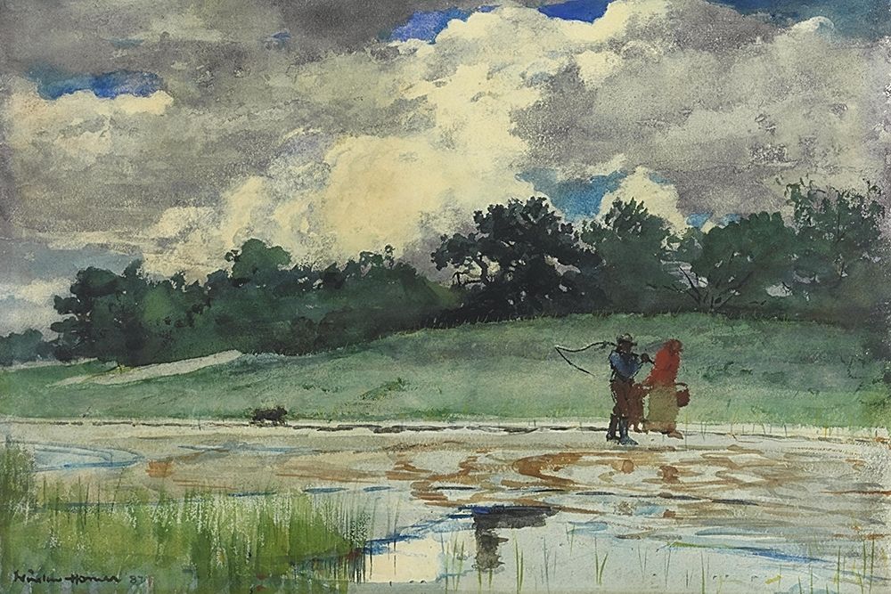 After the Rain, Prouts Neck art print by Winslow Homer for $57.95 CAD