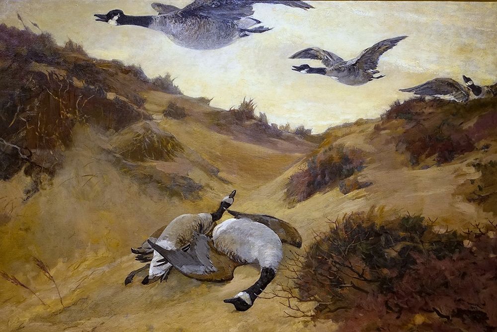 Wild Geese in Flight art print by Winslow Homer for $57.95 CAD