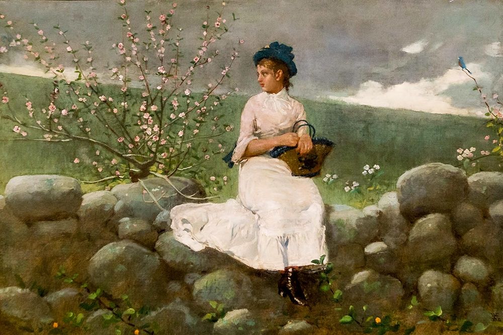 Peach Blossoms art print by Winslow Homer for $57.95 CAD